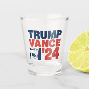 Verre A Shot Rendre l'Amérique en sécurité Trump Vance 2024 MAG