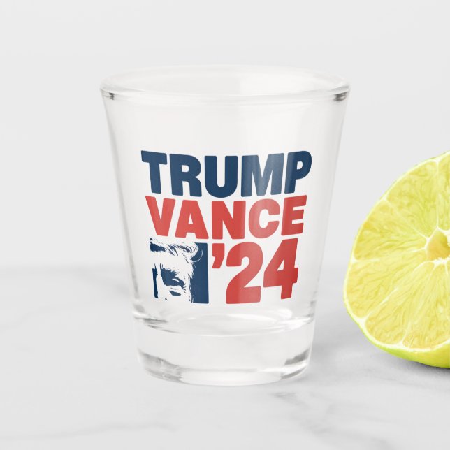 Verre A Shot Rendre l'Amérique en sécurité Trump Vance 2024 MAG (Devant)