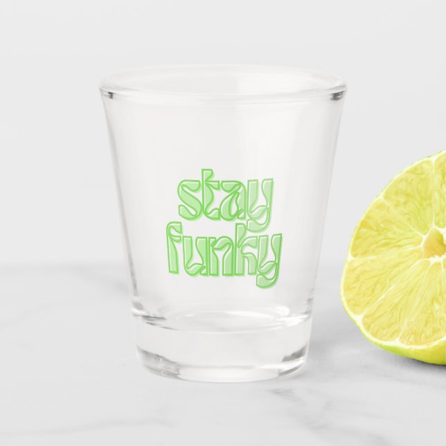 Verre A Shot Reste funky (Devant)