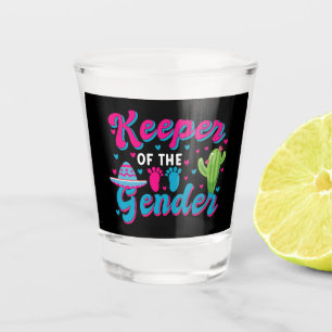 Verre A Shot Révélation du sexe Mexicain Cinco de Mayo Baby Sho