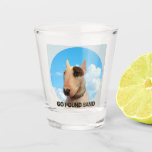 Verre A Shot Rex The TV Terrier Go sablonneux