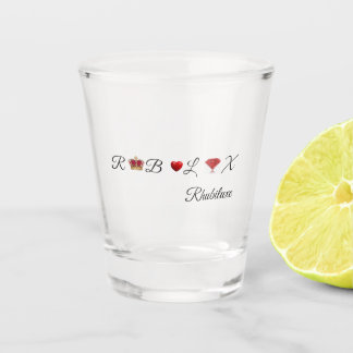 Verre A Shot Rhubiluxe