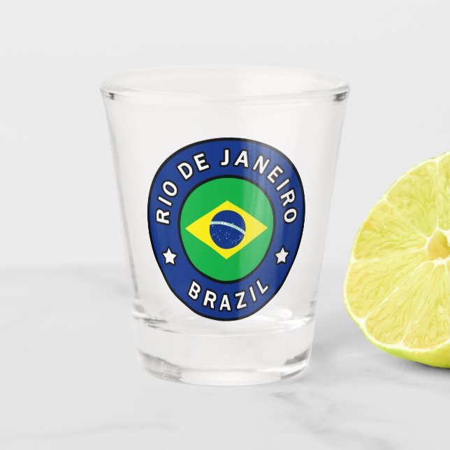 Verre A Shot Rio de Janeiro Brésil (Devant)