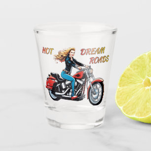 Verre A Shot Roads Girl Hot Dream