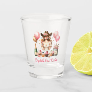 Verre A Shot Rodéo de Cowgirl Féminine