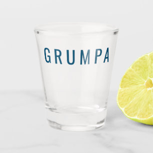 Verre A Shot Roman drôle de nouveauté pour grand-père grincheux