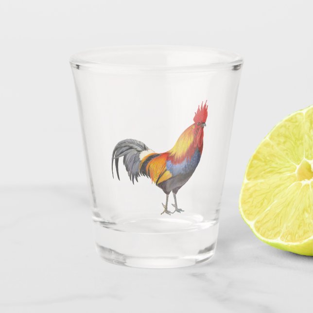Verre A Shot Rooster (Devant)