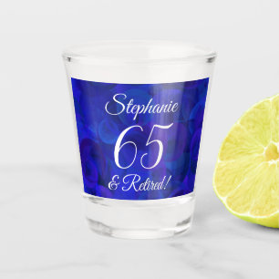 Verre A Shot Royal Blue 65 et retraite