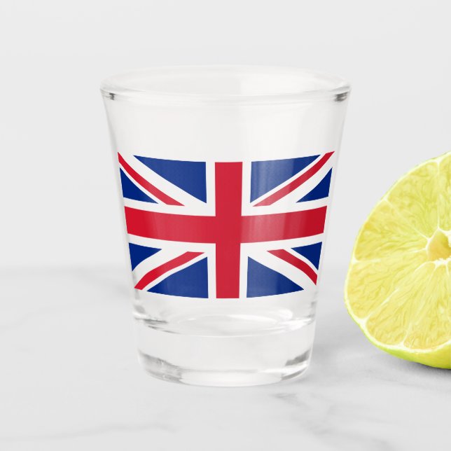 Verre A Shot Royaume-Uni (British Flag) (Union Jack) (Royaume-U (Devant)