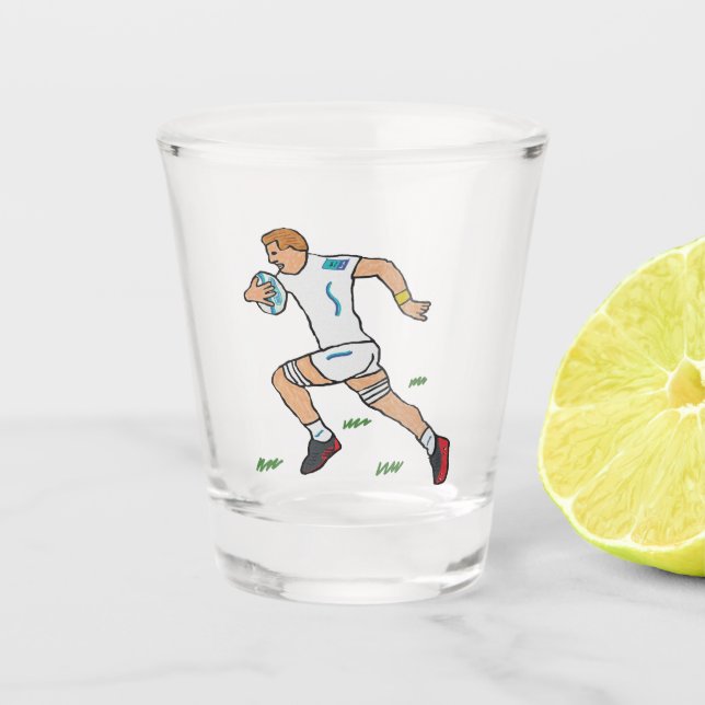Verre A Shot Rugby (Devant)