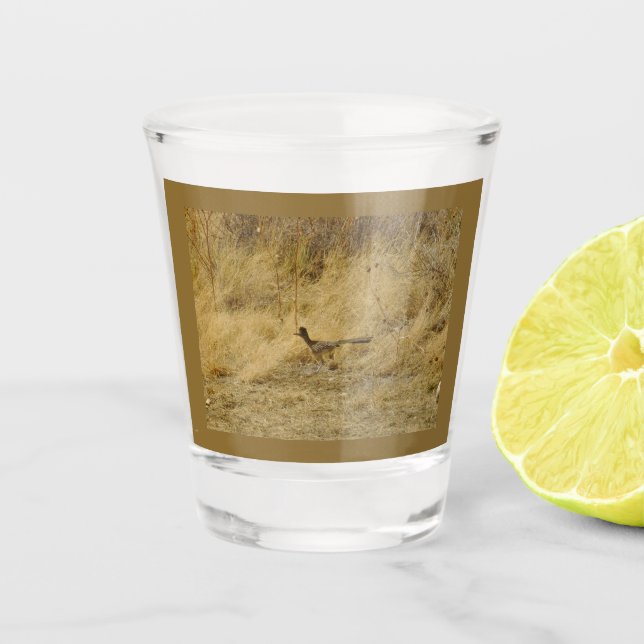 Verre A Shot Running Roadrunner Shot Glass (Devant)
