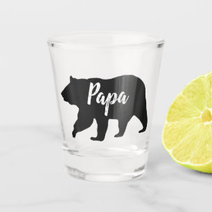 Verre A Shot Russe Black Papa Ours Tir