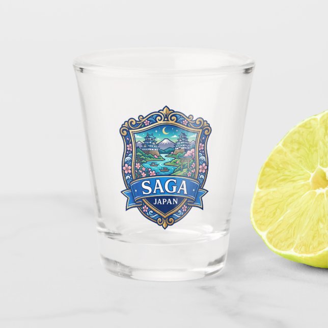 Verre A Shot Saga, Japon (Devant)