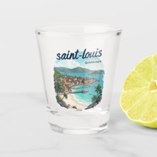 VERRE A SHOT SAINT-LOUIS GUADELOUPE