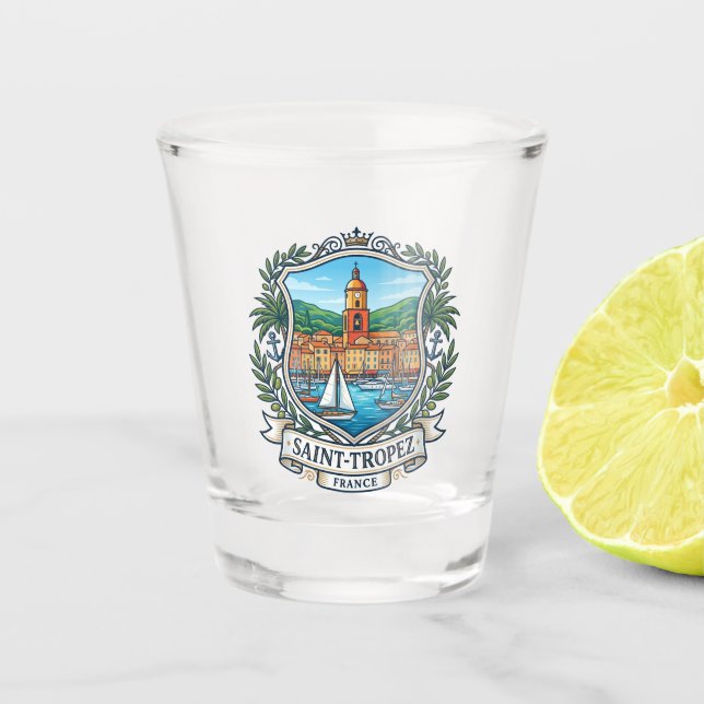 Verre A Shot Saint-Tropez France (Devant)