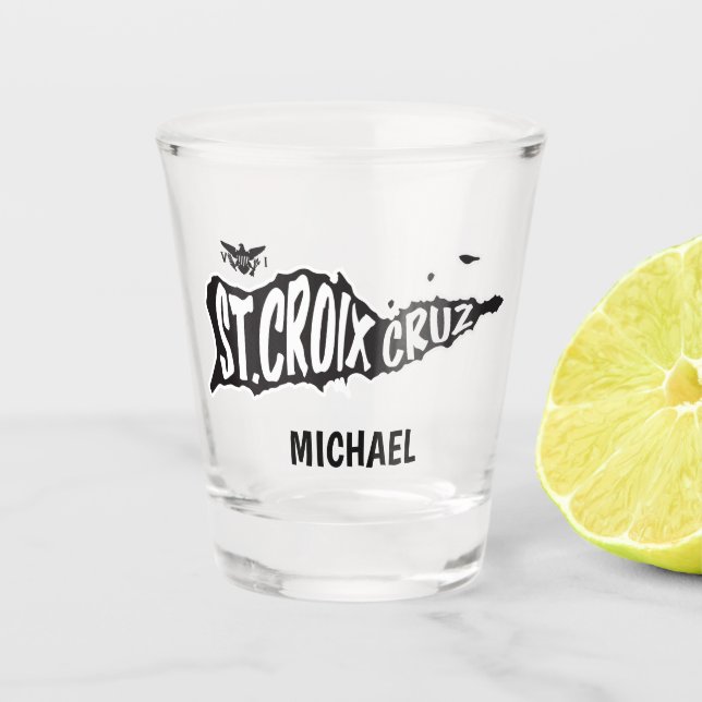 Verre A Shot Sainte-Croix, Cruz, Îles Vierges américaines (Devant)