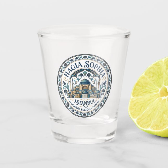 Verre A Shot Sainte-Sophie Turquie (Devant)