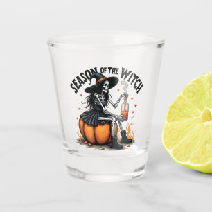 Verre A Shot Saison De La Sorcière Éffrayante Hallowee Wtich