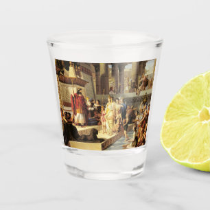 Verre A Shot Salomon et la reine de Saba - Giovanni De Min