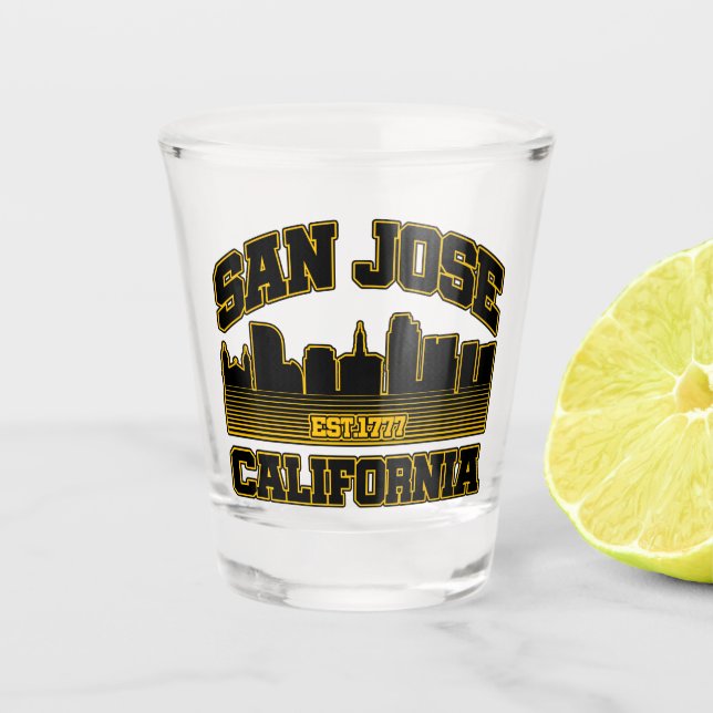 Verre A Shot San Jose, Californie (Devant)