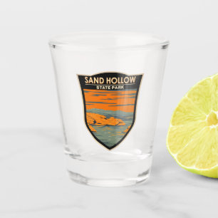 Verre A Shot Sand Hollow State Park Utah Vintage