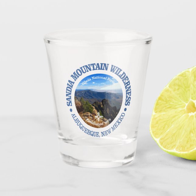 Verre A Shot Sandia Mountain Wilderness (Devant)