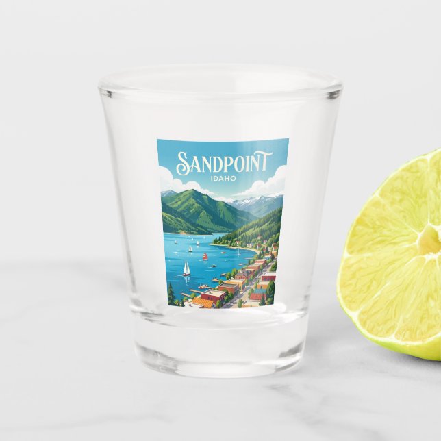 Verre A Shot Sandpoint Idaho (Devant)