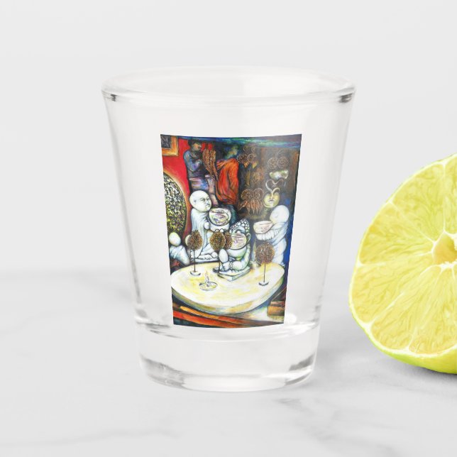 Verre A Shot Sans échec par défi (Devant)