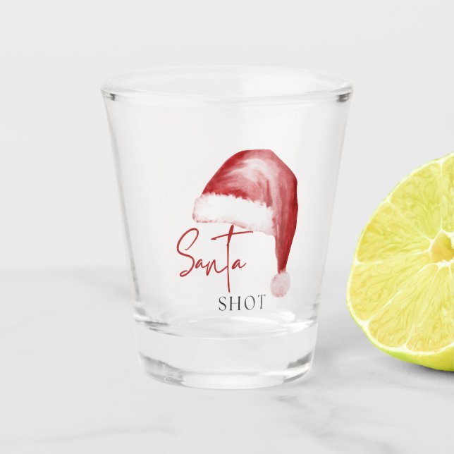Verre A Shot Santa Shot  (Devant)
