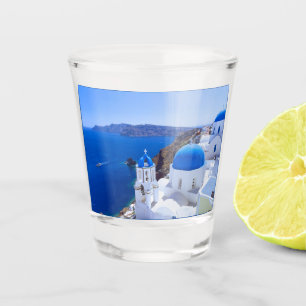 Verre A Shot Santorin
