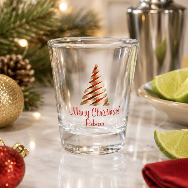 Verre A Shot Sapin de Noël élégant (Créateur téléchargé)