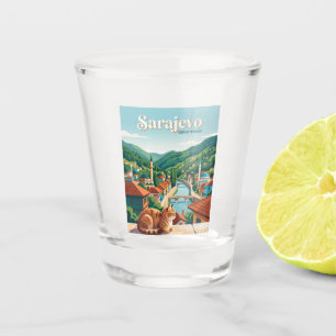 Verre A Shot Sarajevo Bosnie-Herzégovine