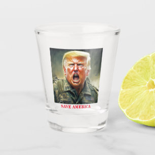 Verre A Shot Save America with Trump - United We Stand