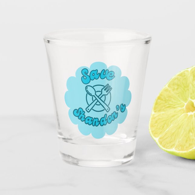 Verre A Shot SAVE SHANDON'S - Rob's Diner - The Crossing (Devant)