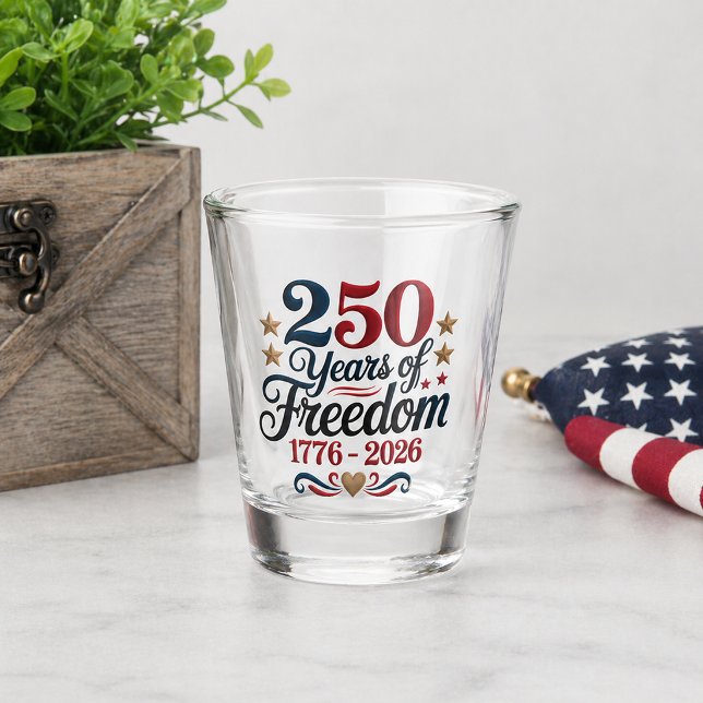 Verre A Shot Scénario commémoratif 250 ans de liberté  (Créateur téléchargé)