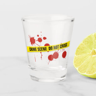 Verre A Shot Scène criminelle
