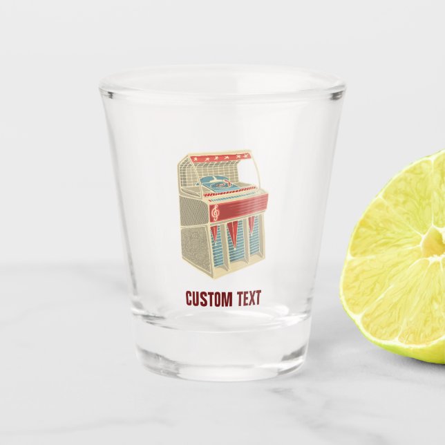 Verre A Shot Sélecteur Grunge (Devant)