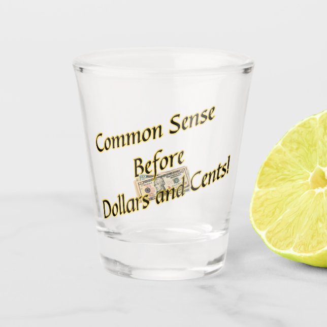 Verre A Shot Sens commun (Devant)
