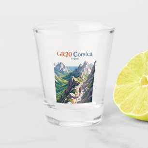 Verre A Shot Sentier GR20, Corse France