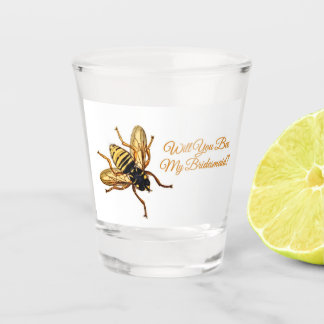 Verre A Shot Seras-Tu Ma Demoiselle D'Honneur