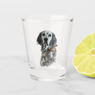Verre A Shot Setter anglais