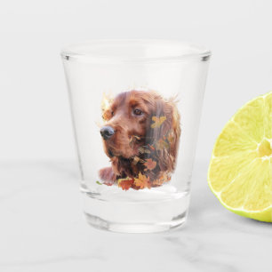 Verre A Shot Setter irlandais