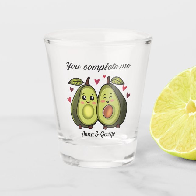 Verre A Shot  Shots avocado love (Devant)
