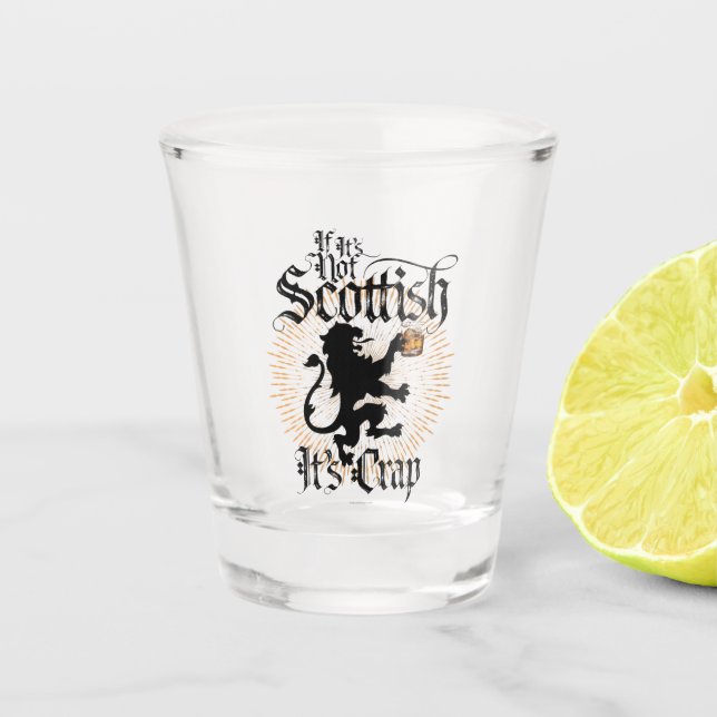 Verre A Shot Si ce n'est pas écossais (Devant)
