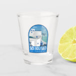 Verre A Shot Sidi Bou Dit Tunisie Retro Voyage Art Vintage<br><div class="desc">Sidi Bou Said design de voyage rétro. Connue pour ses rues pavées et ses maisons bleues et blanches,  Sidi Bou Saïd est une charmante ville sur un promontoire surplombant la Méditerranée,  avec ses cafés en plein air,  ses restaurants tunisiens et ses petites galeries d'art.</div>
