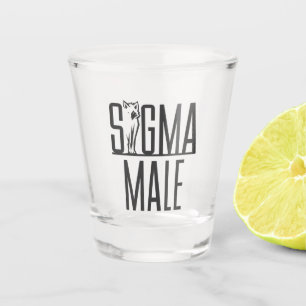 Verre A Shot Sigma Homme Wolf Lone Loner Meme