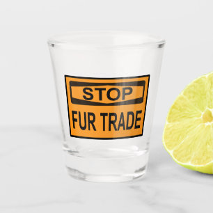 VERRE A SHOT SIGNE COMMERCIAL ARTIFICE