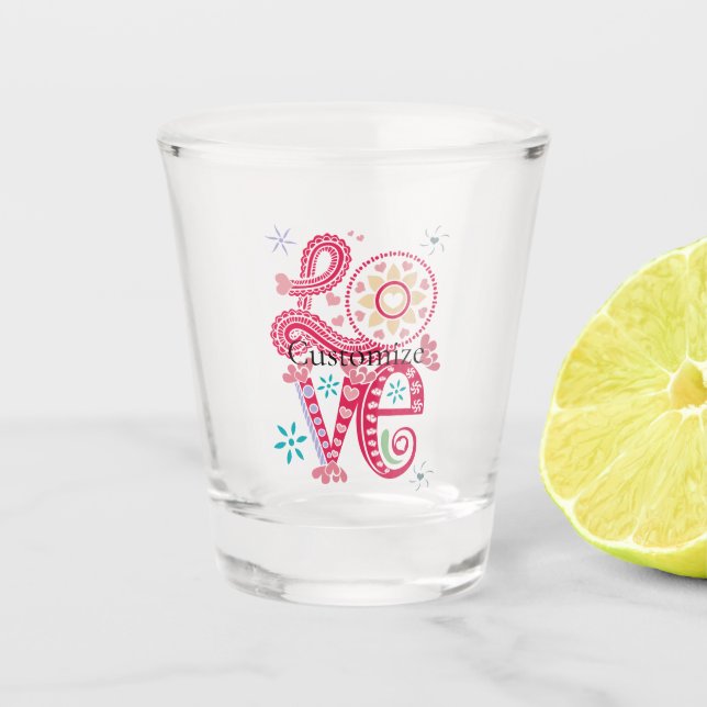 Verre A Shot SIGNE D'AMOUR Super Hippie Thunder_Cove (Devant)