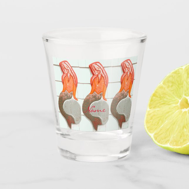 Verre A Shot sirène assise Thunder_Cove (Devant)