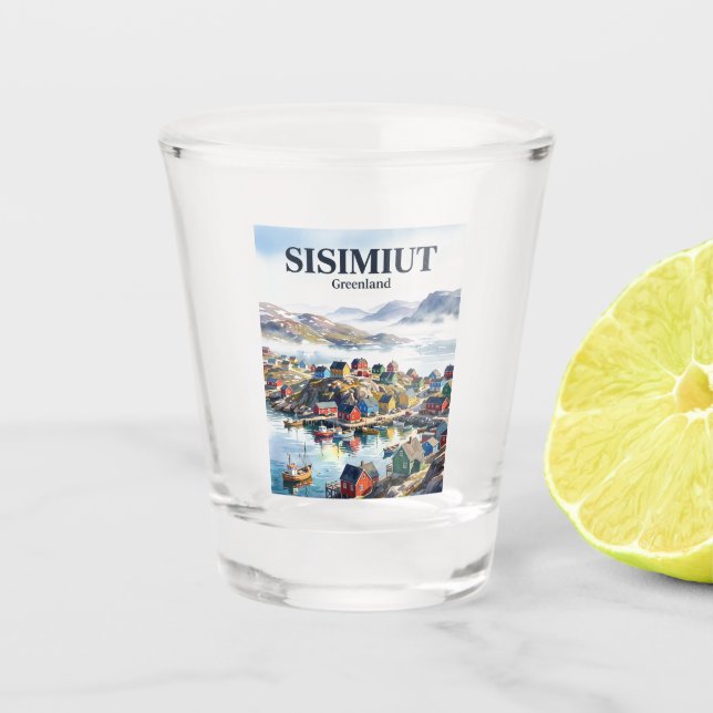 Verre A Shot Sisimiut Groenland (Devant)